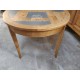 Table Ovale en chêne dessus PATCHWORK Réf. VALFRAMBERT