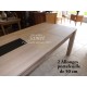 Table rectangulaire contemporaine. Réf. T5208