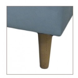 Jeu de 4 Pieds Coniques Hauteur 15 cm