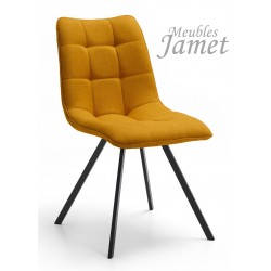 Chaise Style Industriel Piètement Métal Réf. FUNKY