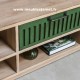 Meuble TV Chevalet en Chêne 