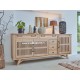 Buffet Enfilade Contemporaine 4 portes 2 tiroirs Réf. A5743