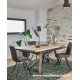 Table de repas Chêne et Métal sur mesure Réf.TAL7P20