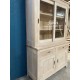 Buffet vaisselier 100 % Frêne massif portes vitrées