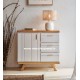 Petit meuble bas en chêne Style Contemporain Réf. HAV50C