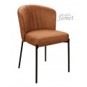 Chaise Style Industriel piètement Métal Réf. EMMA