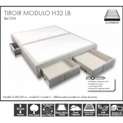 SOMMIER COFFRE MODULO SOMOUEST
