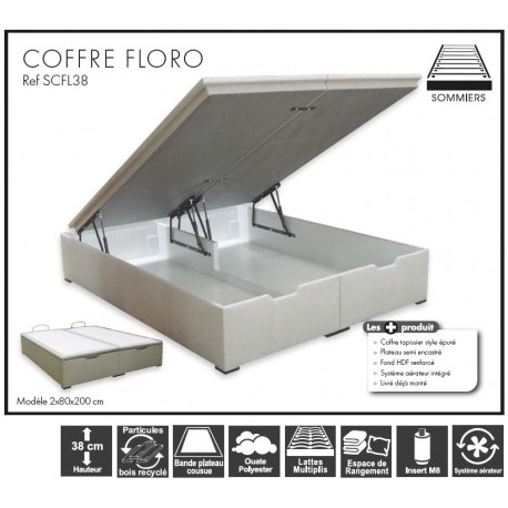 Sommier Coffre FLORO SOMOUEST