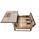 Table basse Carrée PATCHWORK 1 plateau relevable Réf. A2993P