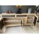 Meuble bas 4 portes 2 tiroirs style Atelier