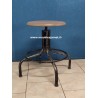 Tabouret Style Industriel Chêne et métal Réf. A1648