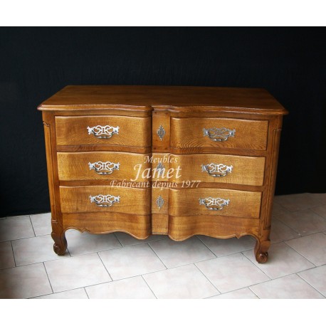Commode galbée