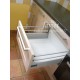 Cuisine contemporaine en bois simple et épurée