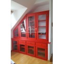 Bibliothèque sur mesure en bois