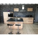Cuisine contemporaine avec ilot central