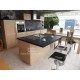 Cuisine contemporaine avec ilot central