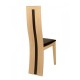 Chaise contemporaine ANIS bois clair