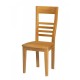 Chaise contemporaine SAFRAN rouge classique