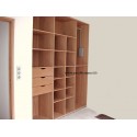 Dressing en bois fonctionnel 