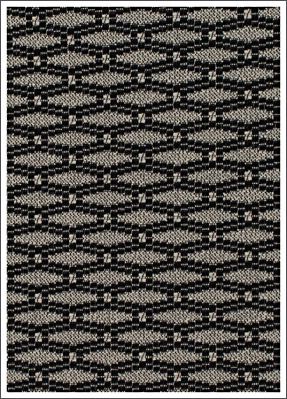 FLEURON Gris Noir