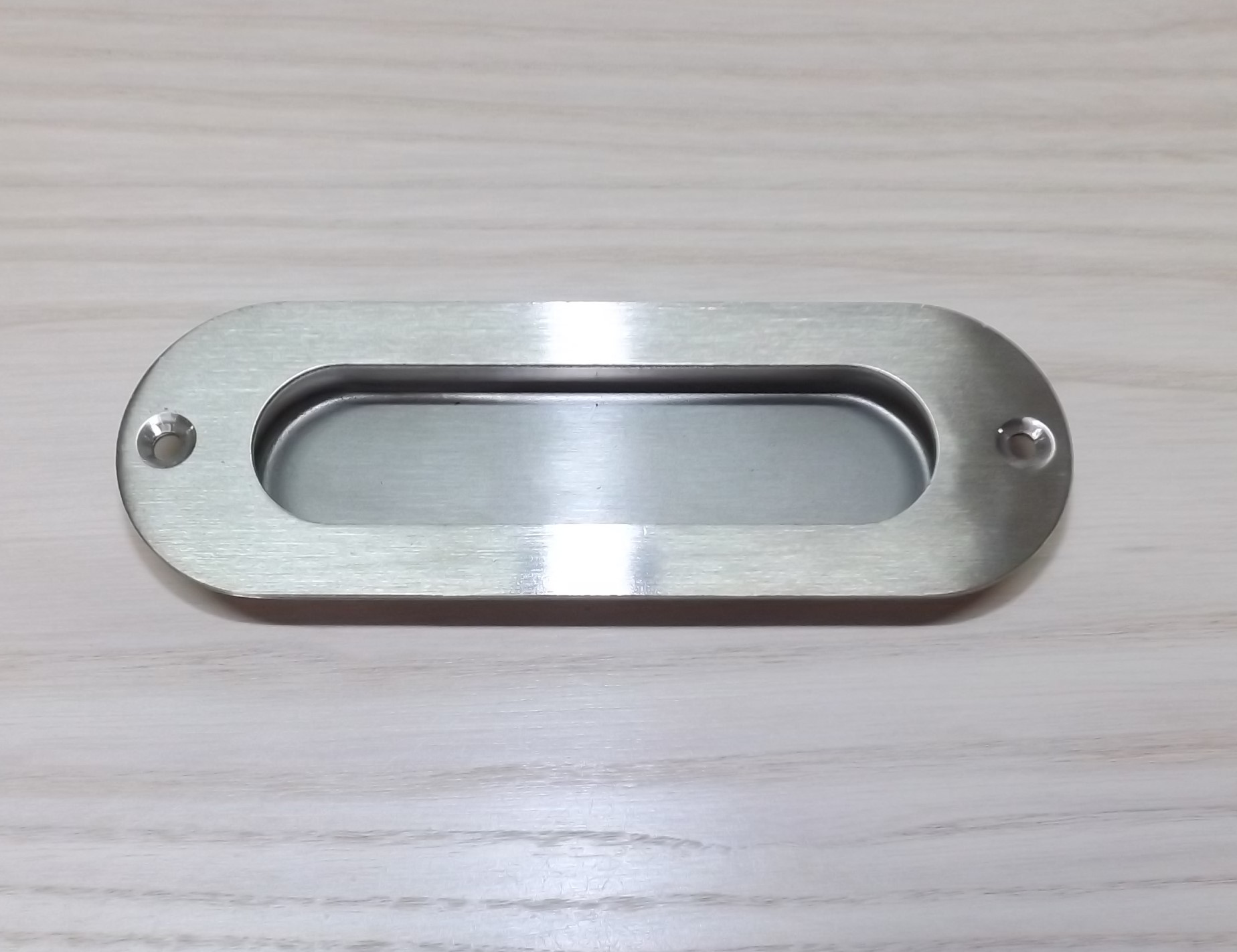 Poignée cuvette Acier (Inox brossé ) HET 432